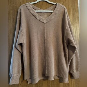 Aerie Tan Sweater